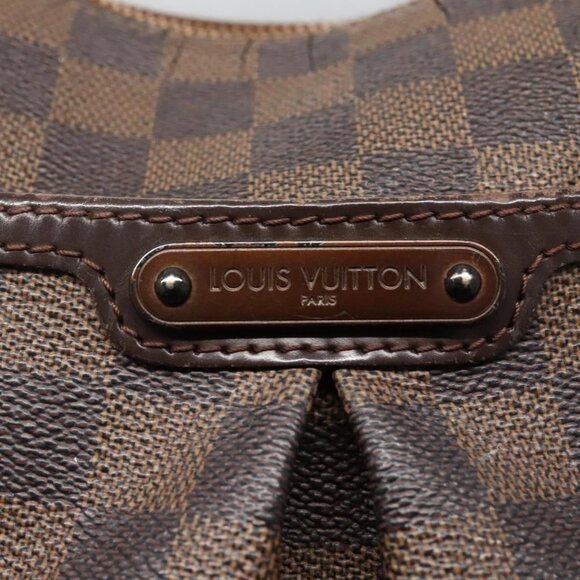 LOUIS VUITTON Damier Ebene Bloomsbury PM Shoulder Bag - Picture 11 of 16